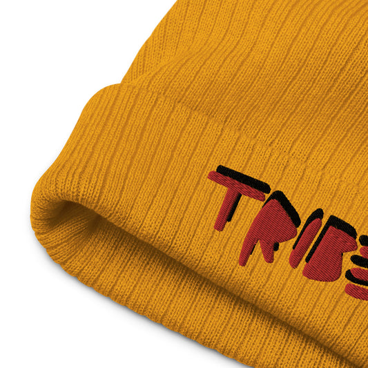 Ribbed Hipster TRIBΞ knit beanie