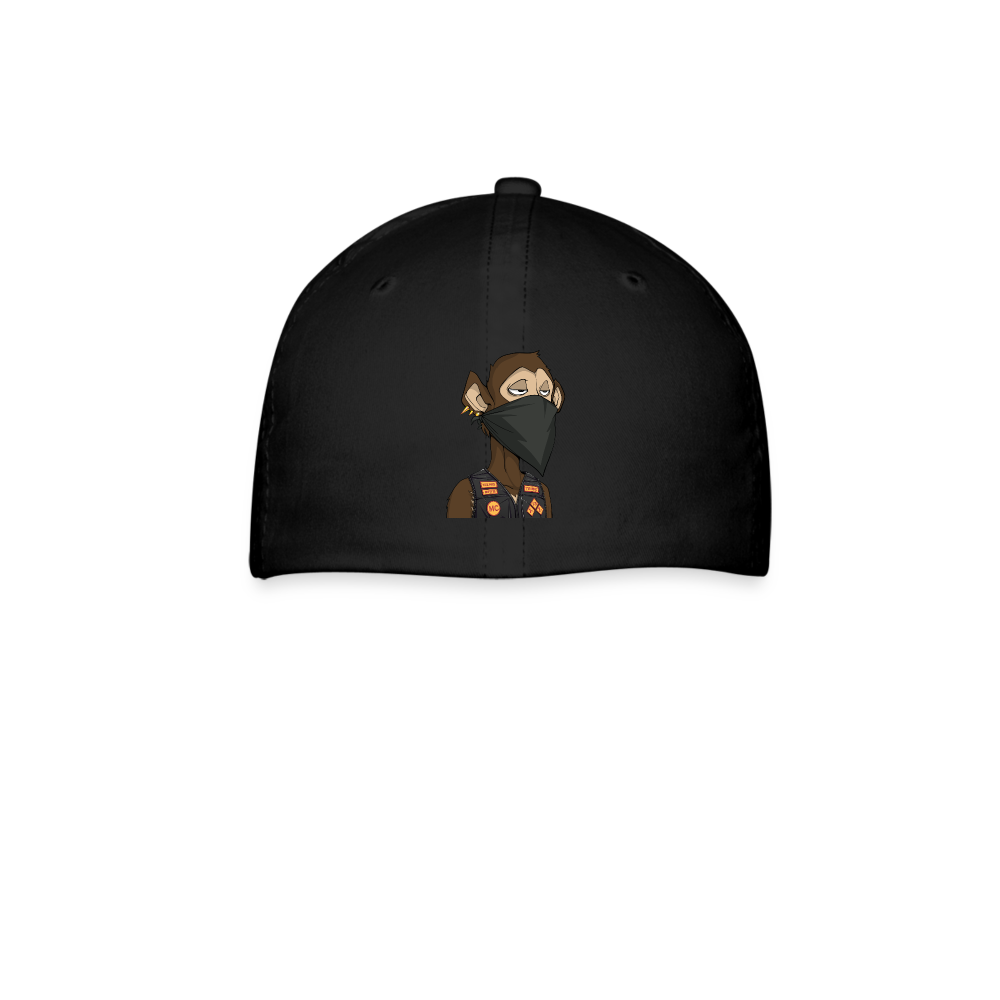 TRIBΞ Black Logo Baseball Cap with 1/1 TRIBΞ ON BACK - black
