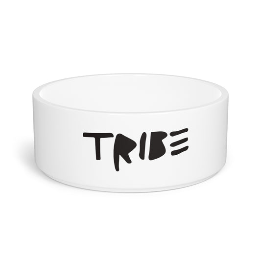 Simple TRIBΞ Pet Bowl. (Black Logo)