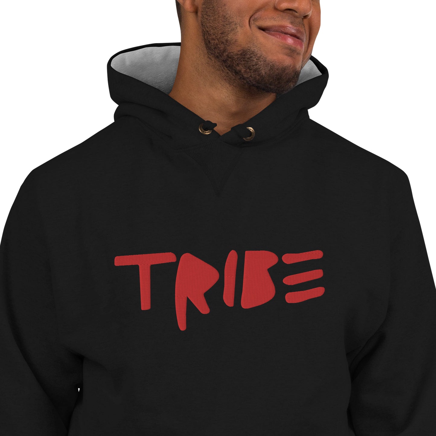 TRIBE Embroidered Champion Hoodie !