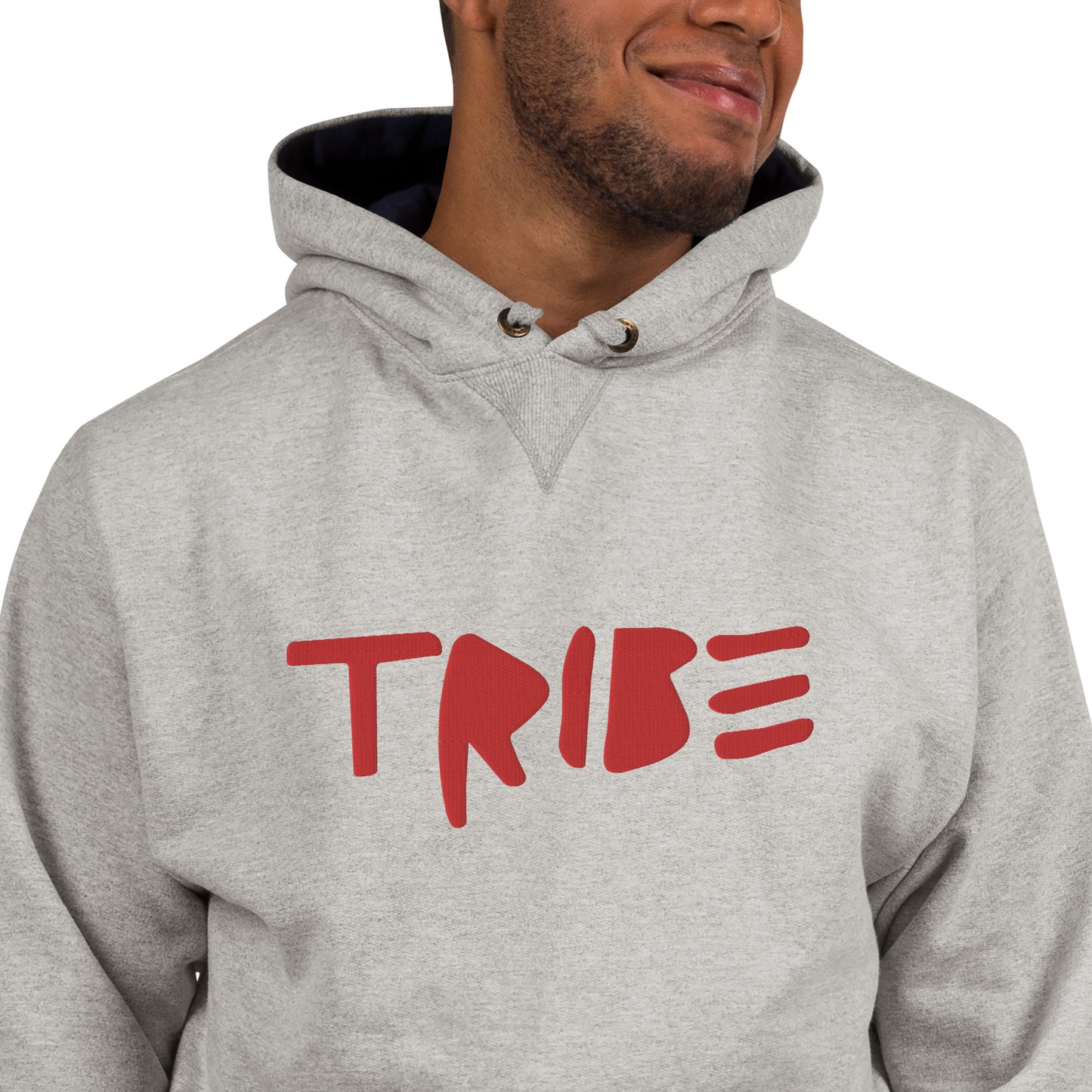 TRIBE Embroidered Champion Hoodie !