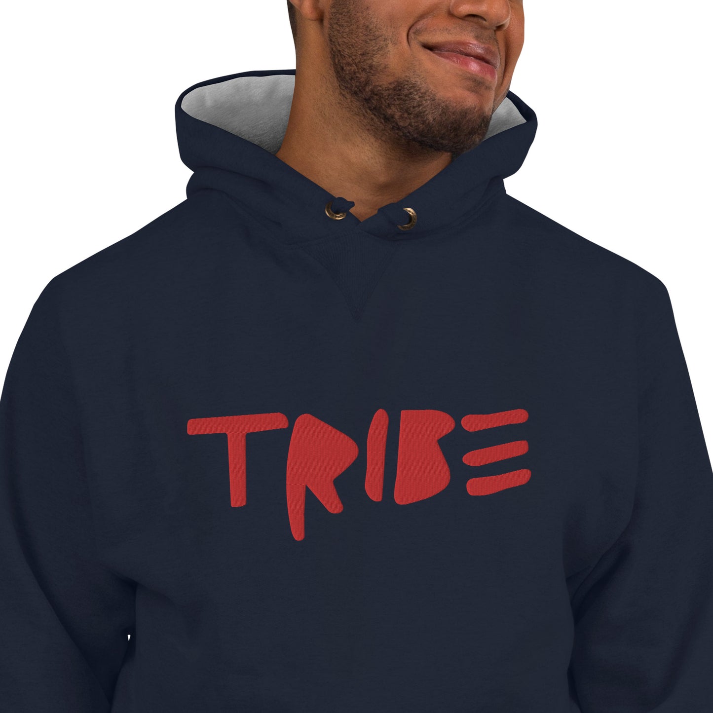 TRIBE Embroidered Champion Hoodie !