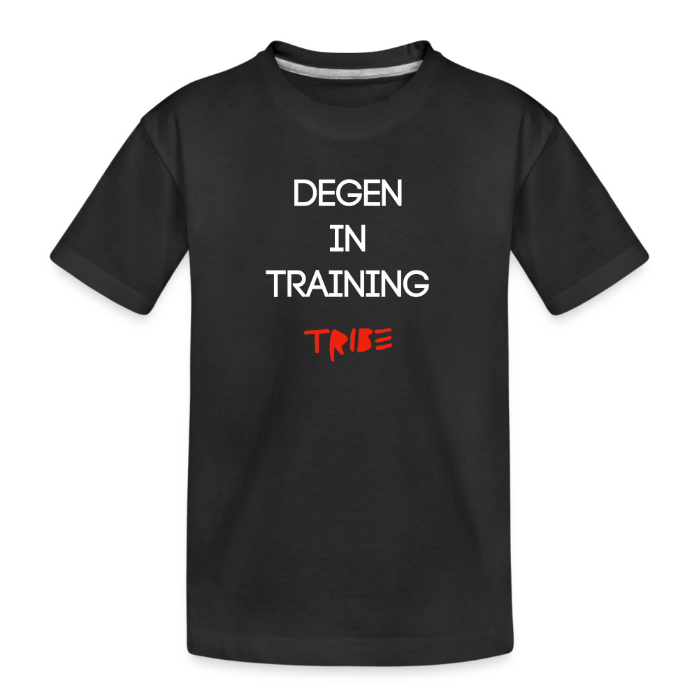 Kid’s Degen In Training TRIBΞ Shirt - black
